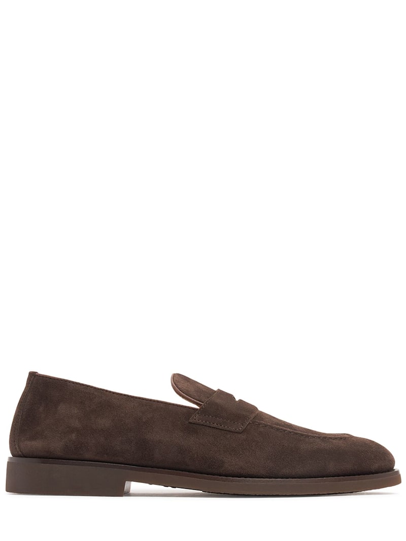 Brunello Cucinelli Loafer aus Wildleder