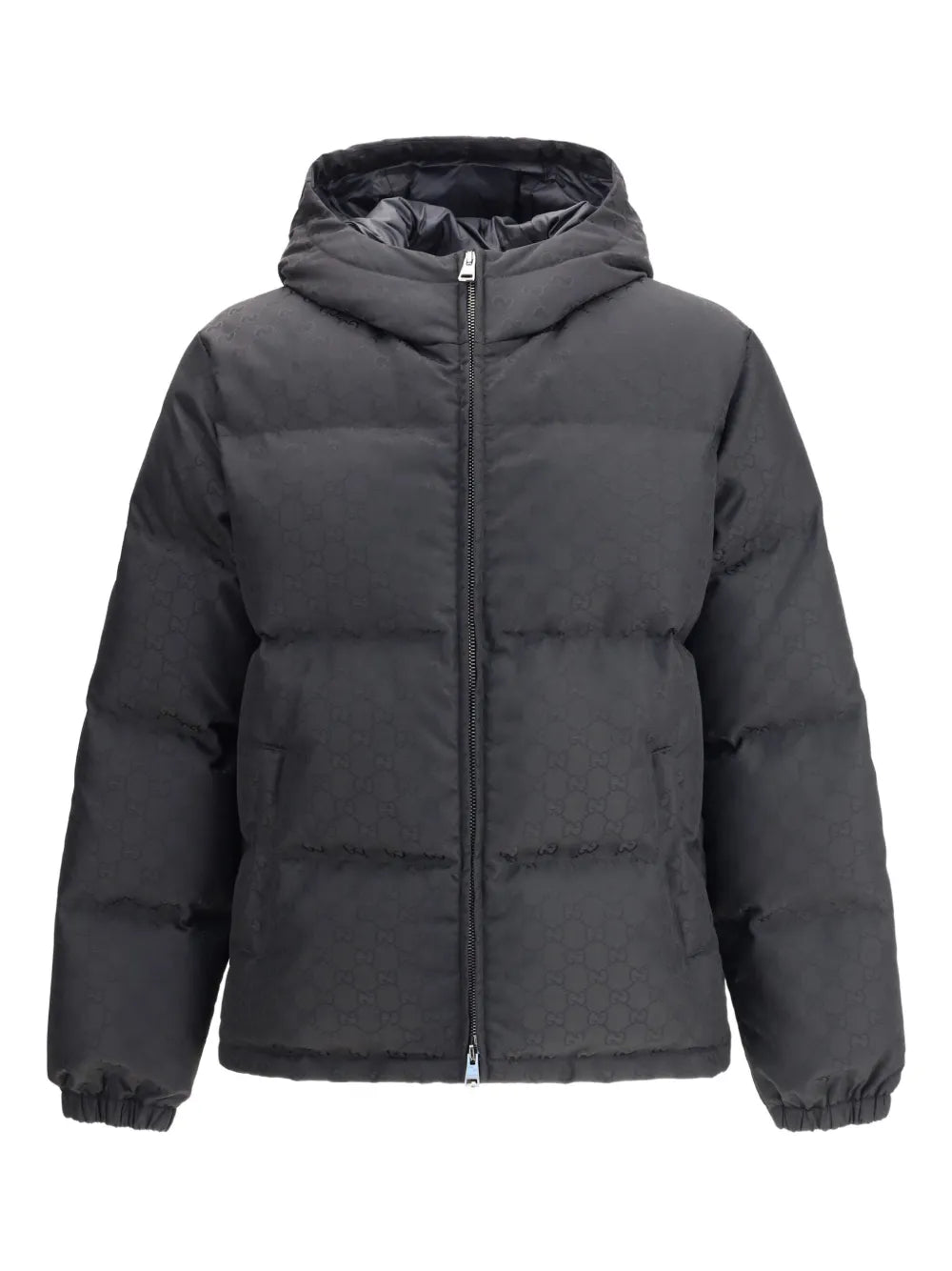 Gucci Steppjacke mit Monogramm Schwarz