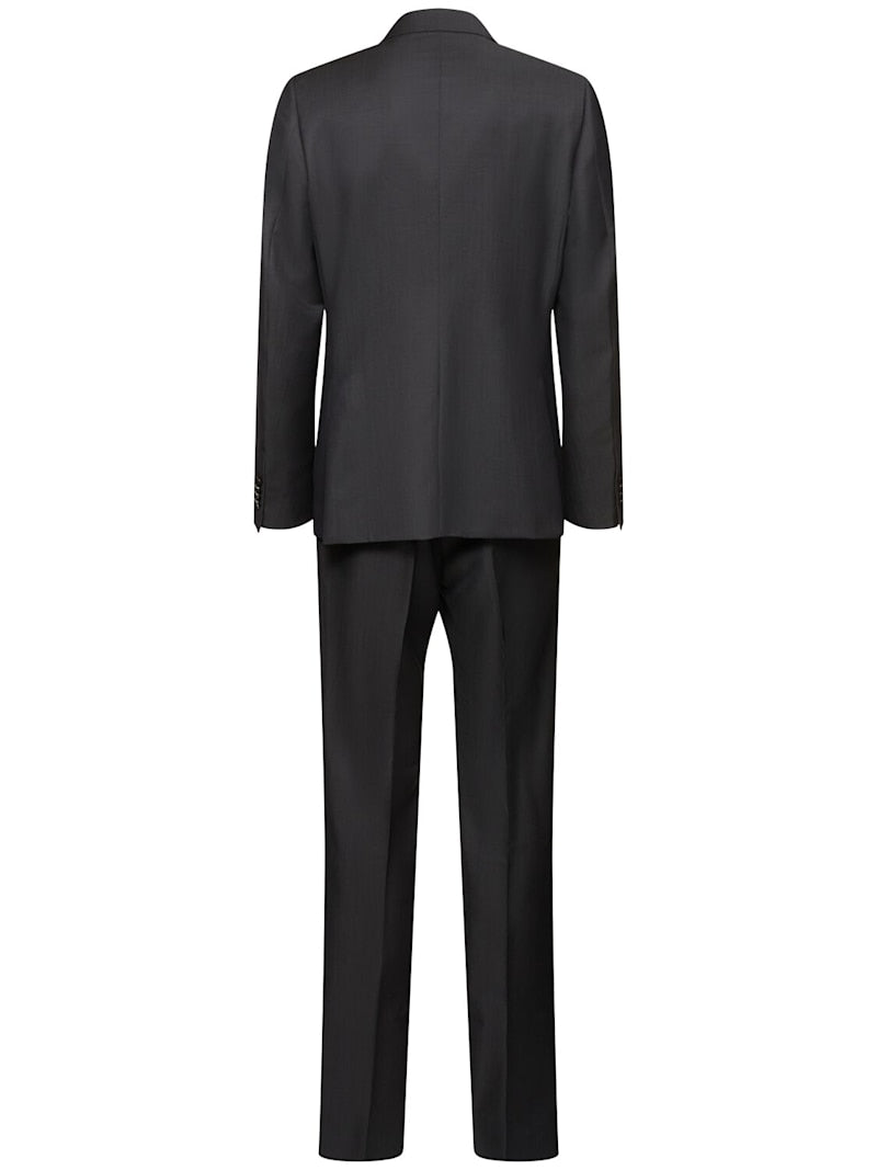 Zegna Anzug aus Wolle und Mohair