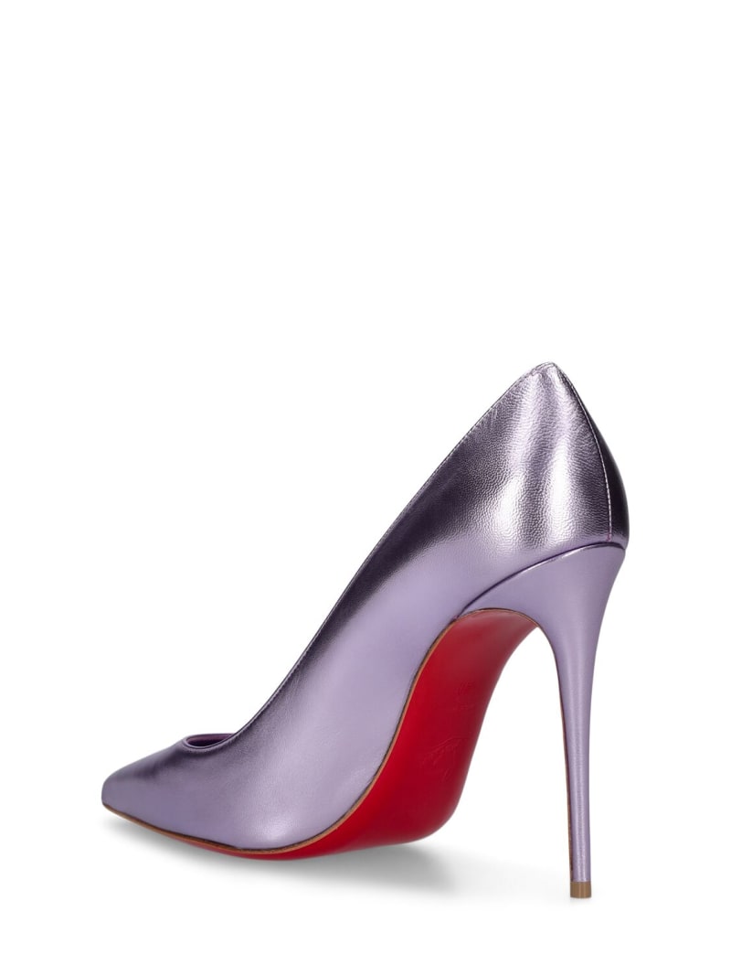 Christian Louboutin 100mm hohe, lainierte Lederpumps Kate