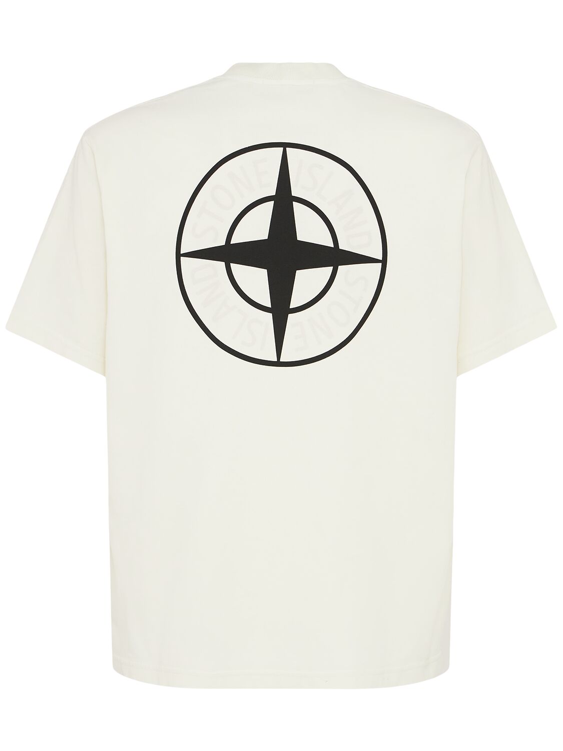 STONE ISLAND T-Shirt aus Baumwolljersey