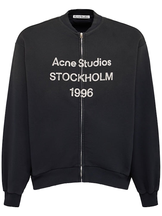 ACNE STUDIOS Jacke aus Baumwolljersey „1996“