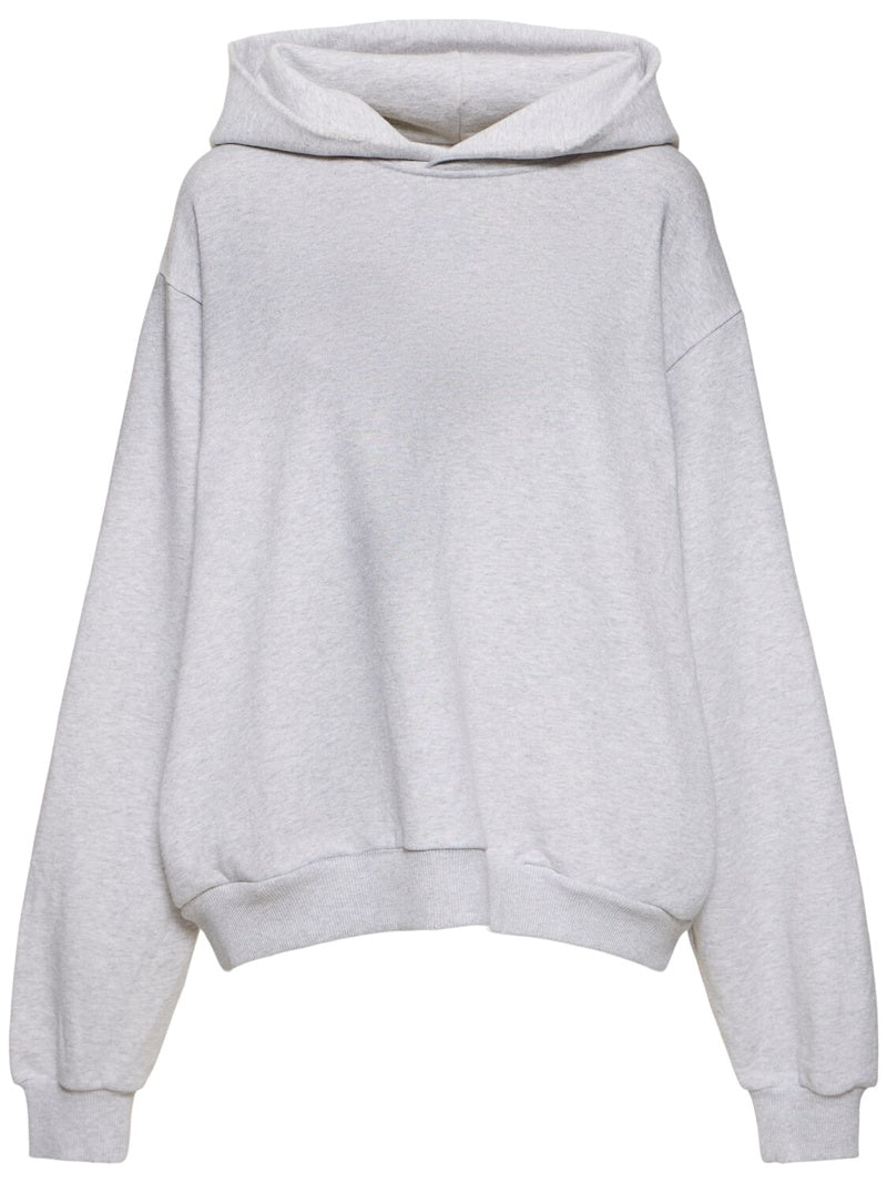 Acne Studios Hoodie aus Baumwollmischung Grau