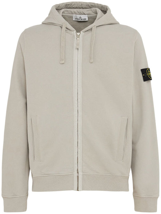 STONE ISLAND Zip-Hoodie Grau
