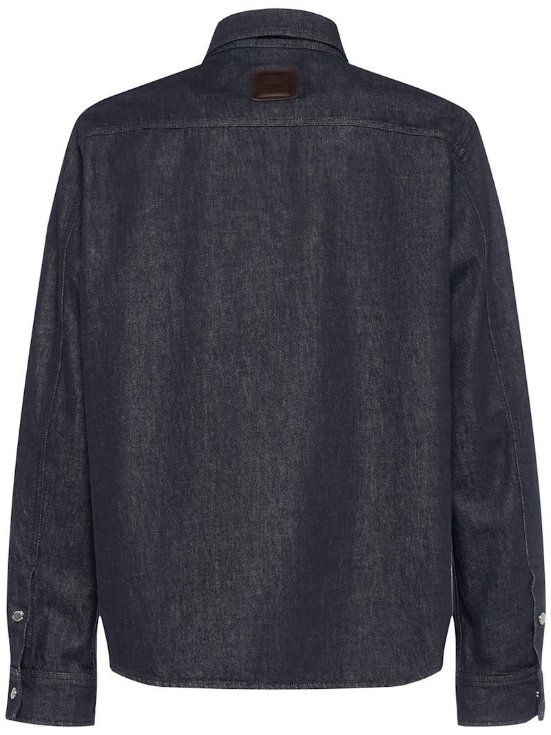 Moncler Hemd aus Baumwolldenim