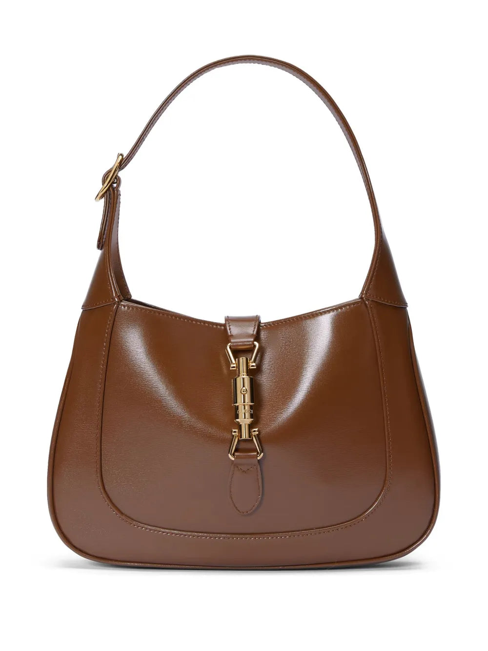 Gucci Kleine Jackie 1961 Schultertasche Braun