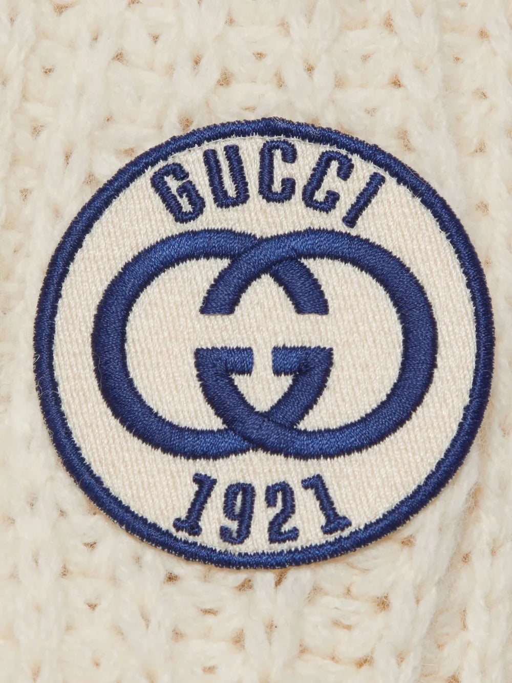 Gucci Sylvie Web Cardigan Creme