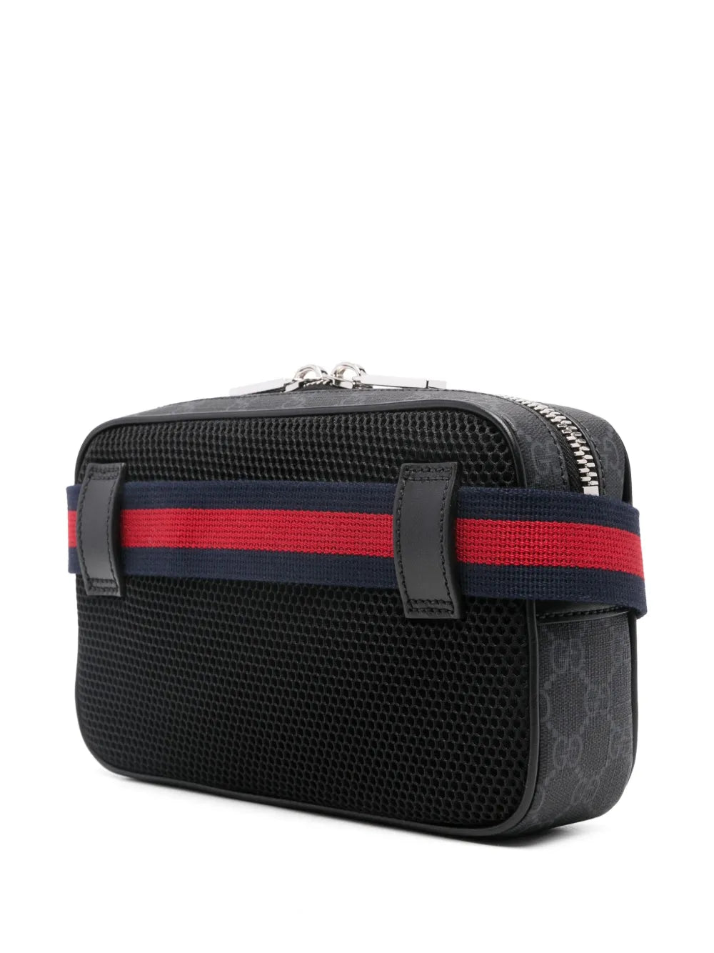 Gucci Gürteltasche aus GG Schwarz