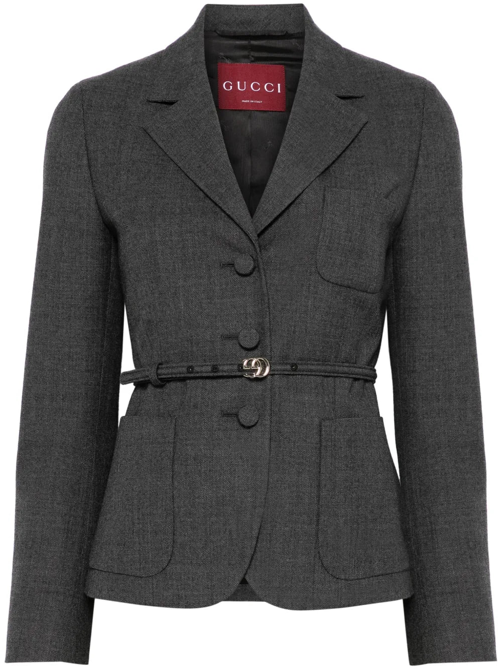 Gucci Klassisches Sakko Grau