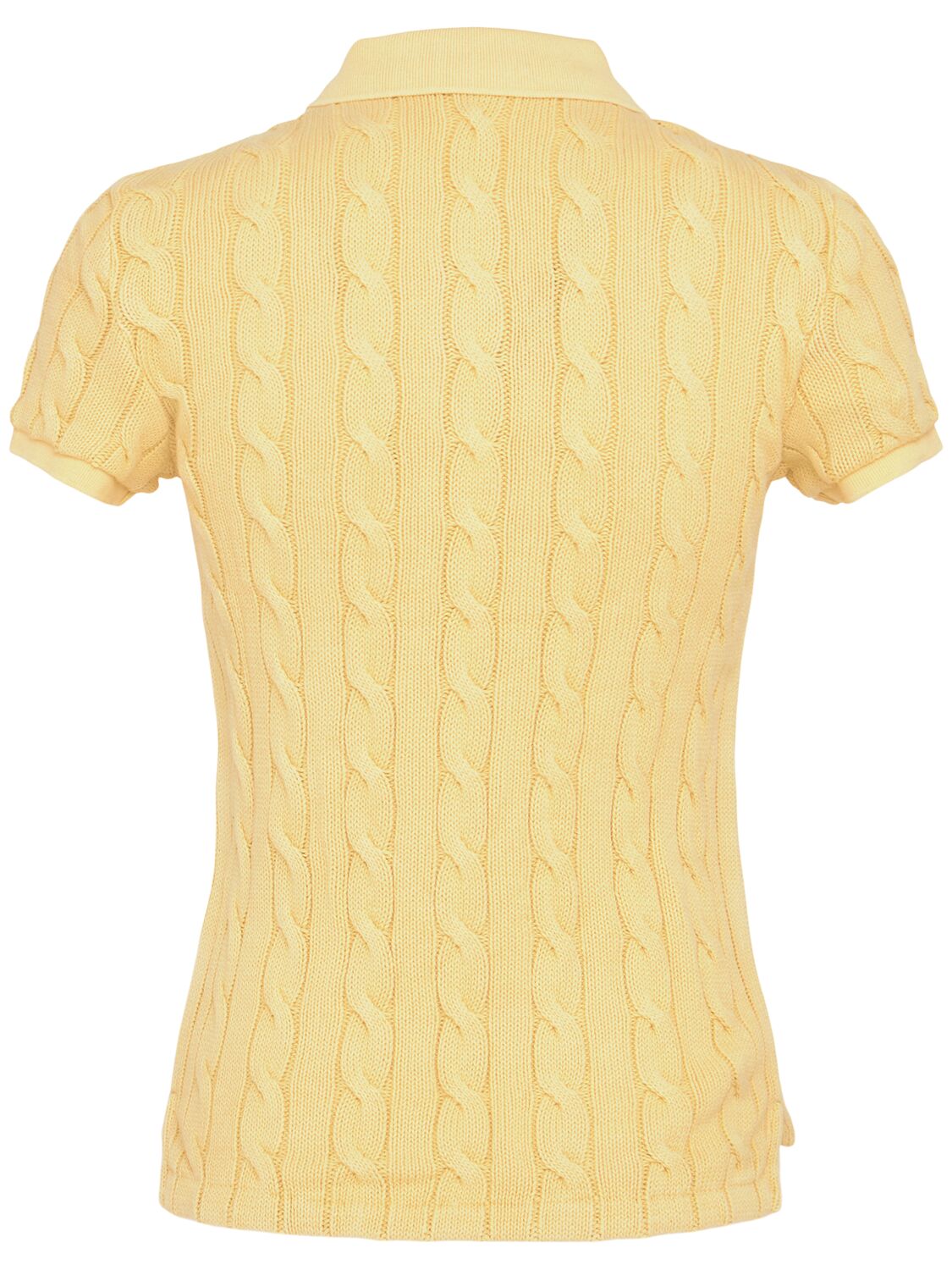 Polo Ralph Lauren Polohemd aus Baumwolle mit Logo Gelb