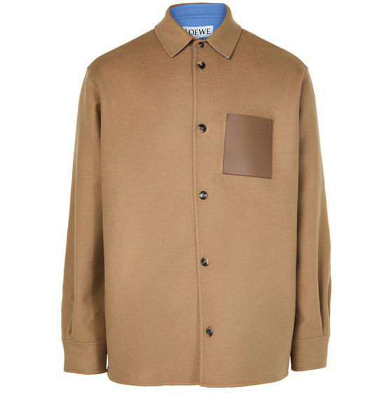 LOEWE Hemdjacke aus Kaschmir