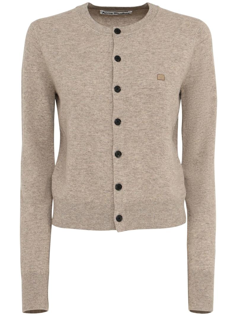 Acne Studios Cardigan aus Wollstrick