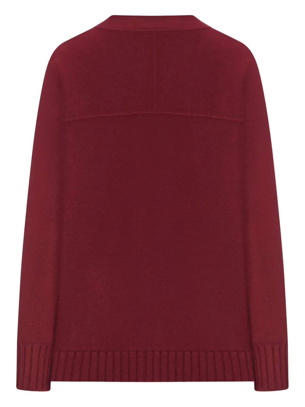 Gucci Gerippter Cardigan Rot