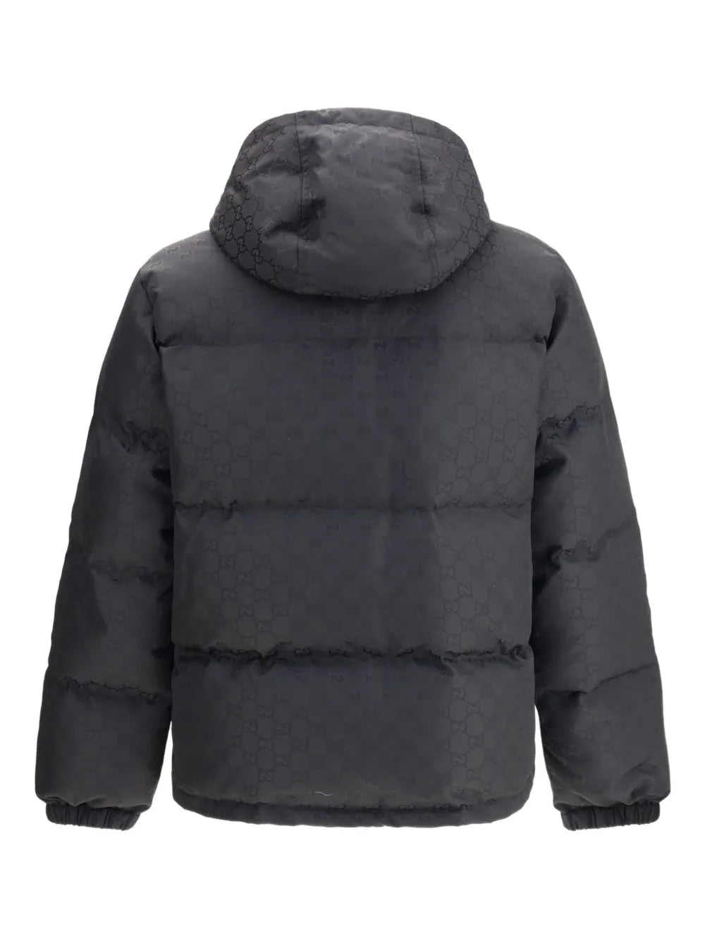 Gucci Steppjacke mit Monogramm Schwarz