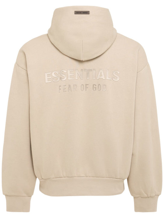 FEAR OF GOD ESSENTIALS Fleece-Hoodie Sand