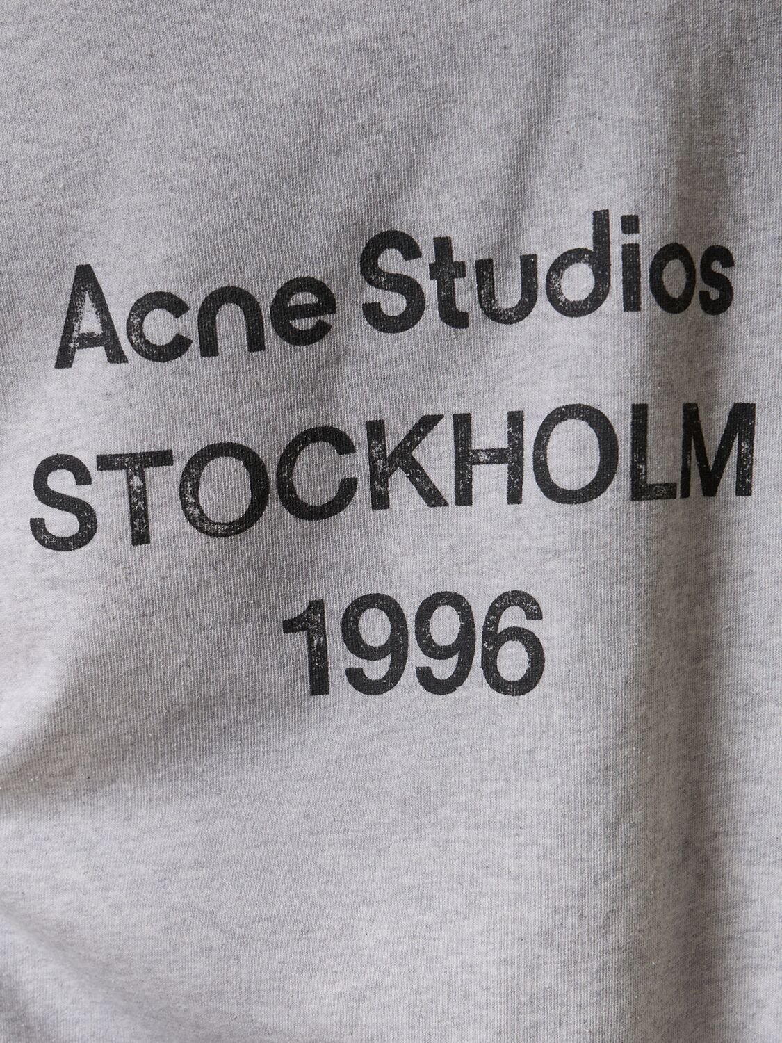ACNE STUDIOS Hoodie aus Baumwollmischung „1996“