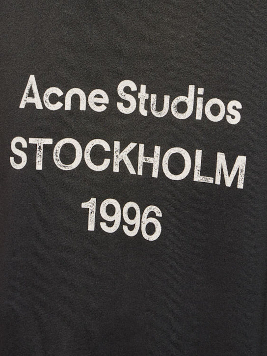 ACNE STUDIOS Hoodie aus Baumwolle mit Logodruck