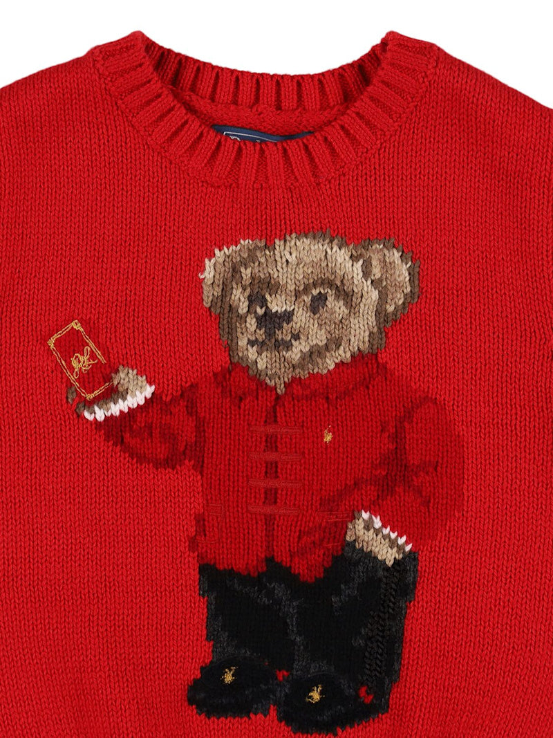 Polo Ralph Lauren Pullover aus Baumwollmischstrick
