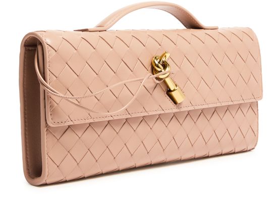 BOTTEGA VENETA Lange Clutch mit Henkel Andiamo