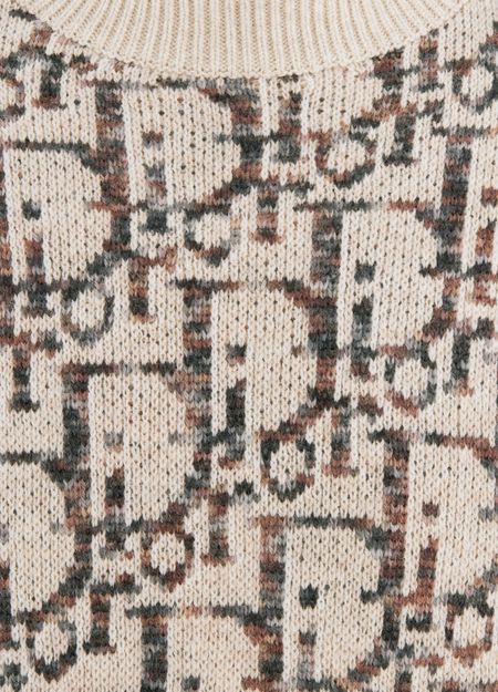 DIOR Dior Oblique Pullover Beige
