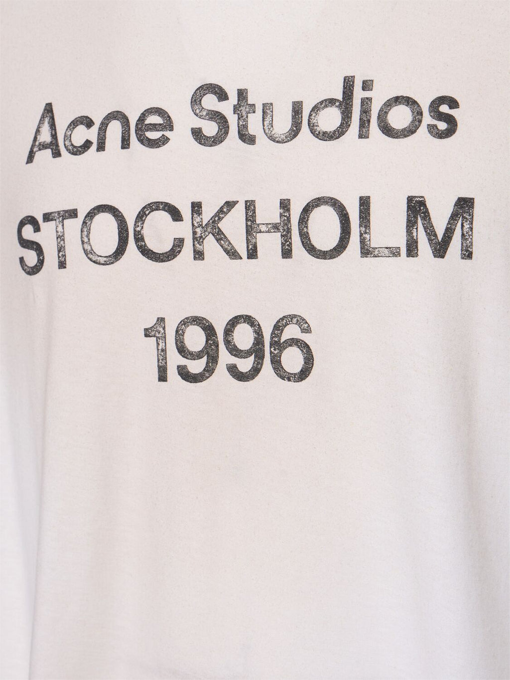 ACNE STUDIOS T-Shirt aus Baumwolle „1996“