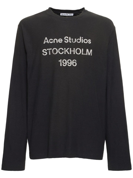 ACNE STUDIOS Langärmeliges T-Shirt "1996"