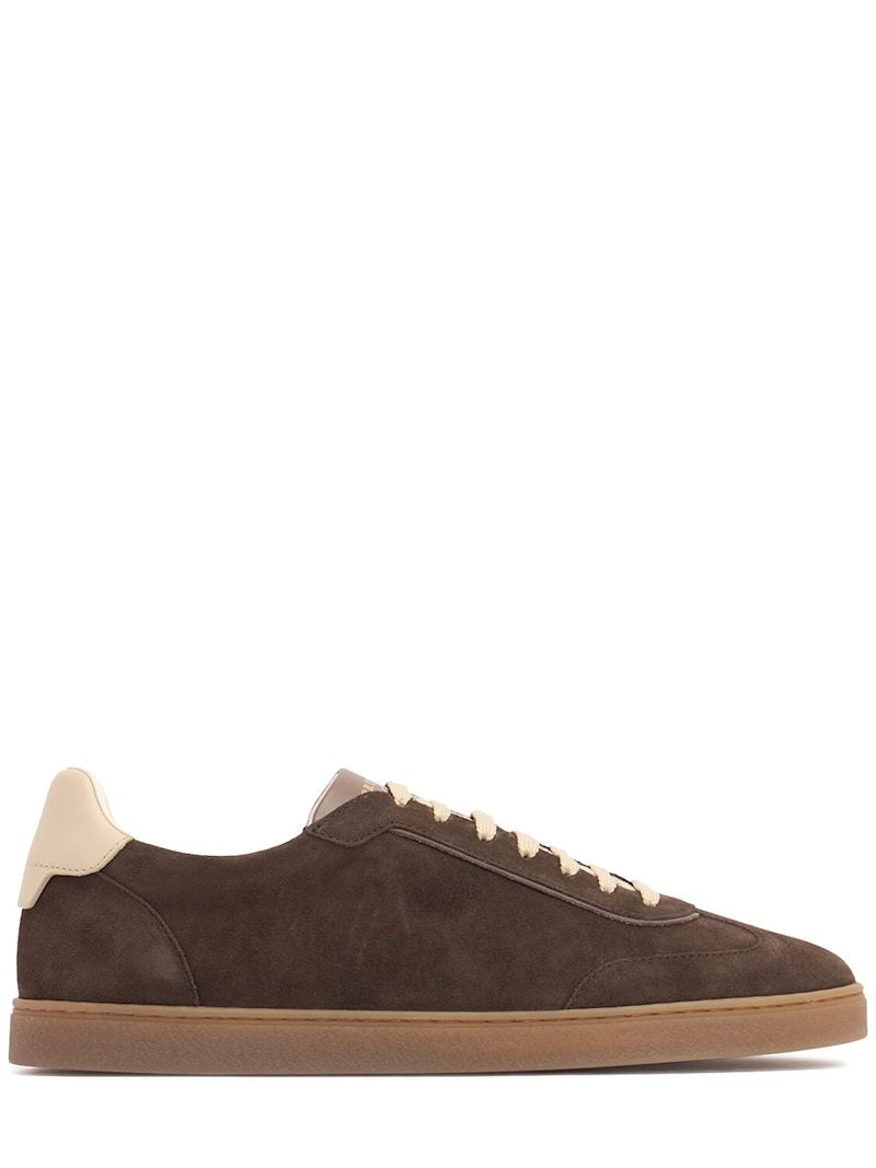 Brunello Cucinelli Wildledersneakers Braun