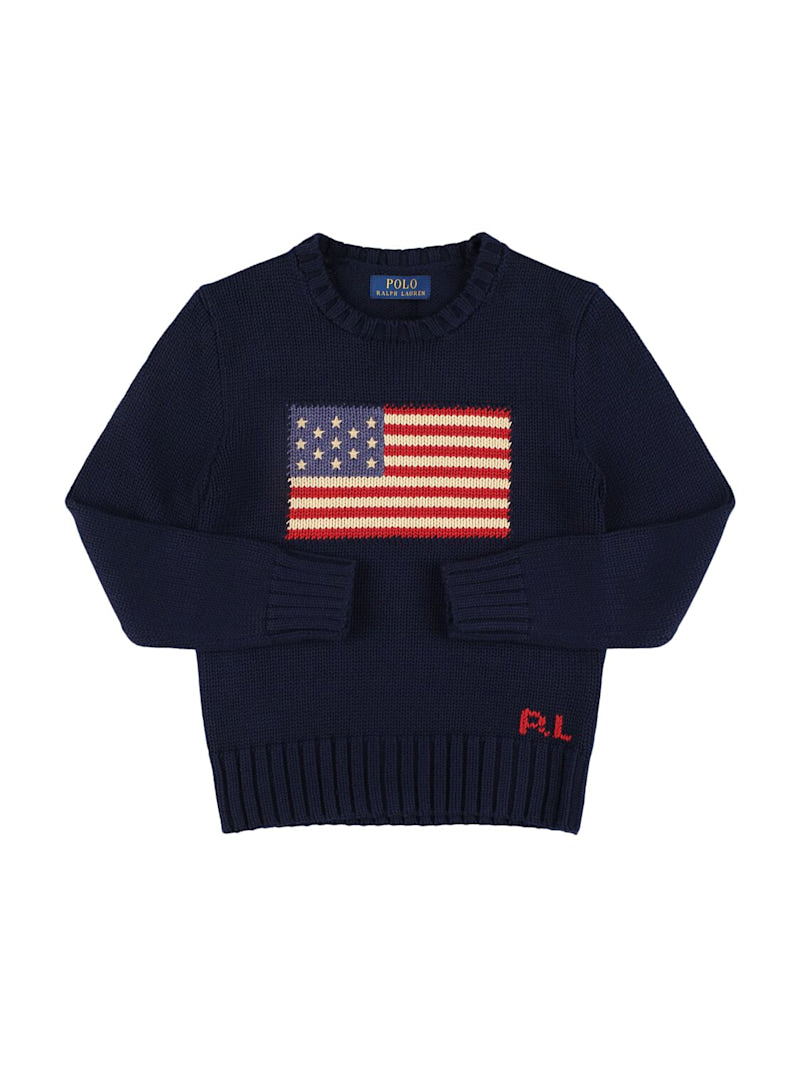 Polo Ralph Lauren Strickpullover aus Baumwolle