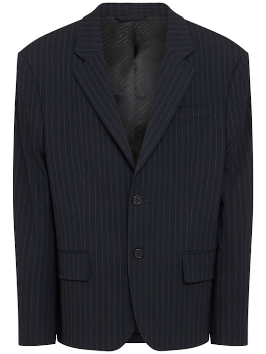 ACNE STUDIOS Jacke aus Viskose mit Nadelstreifen
