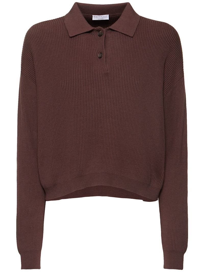 Brunello Cucinelli Polopullover aus Baumwolle