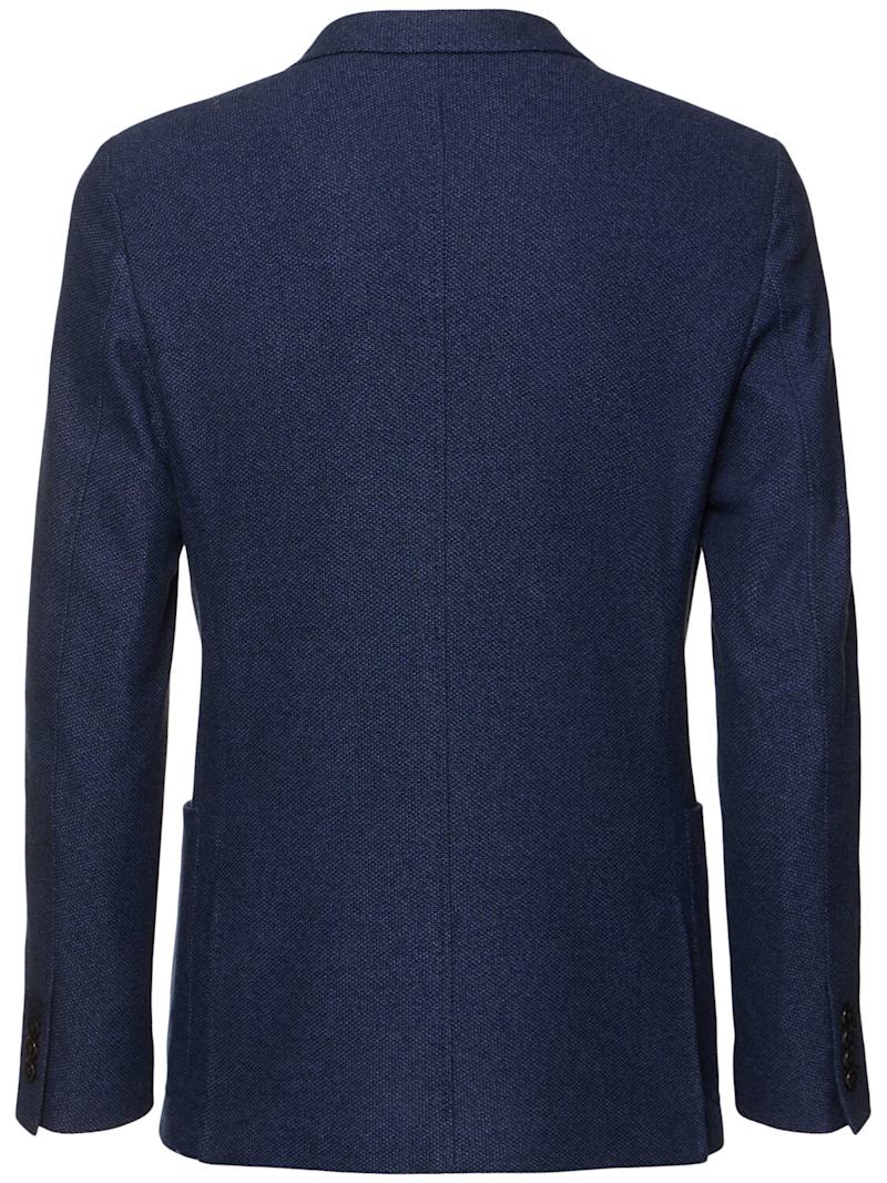 Zegna Micro structure cotton jersey jacket