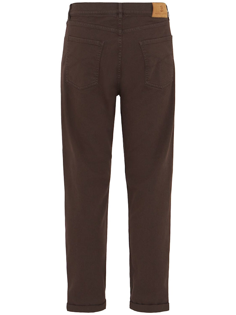 Brunello Cucinelli Jeans aus Stretch-Baumwolldenim