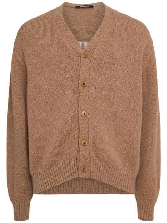 JACQUEMUS Cardigan Braun