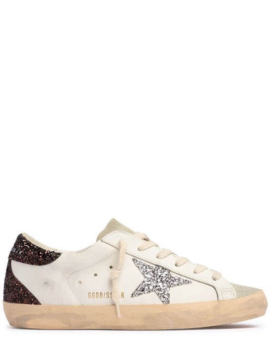 GOLDEN GOOSE Super-Star Weiß/Braun