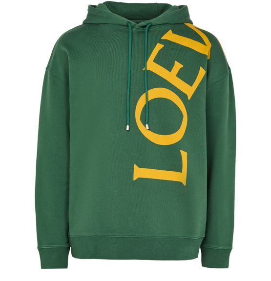 LOEWE Sweatshirt mit Kapuze aus Baumwolle