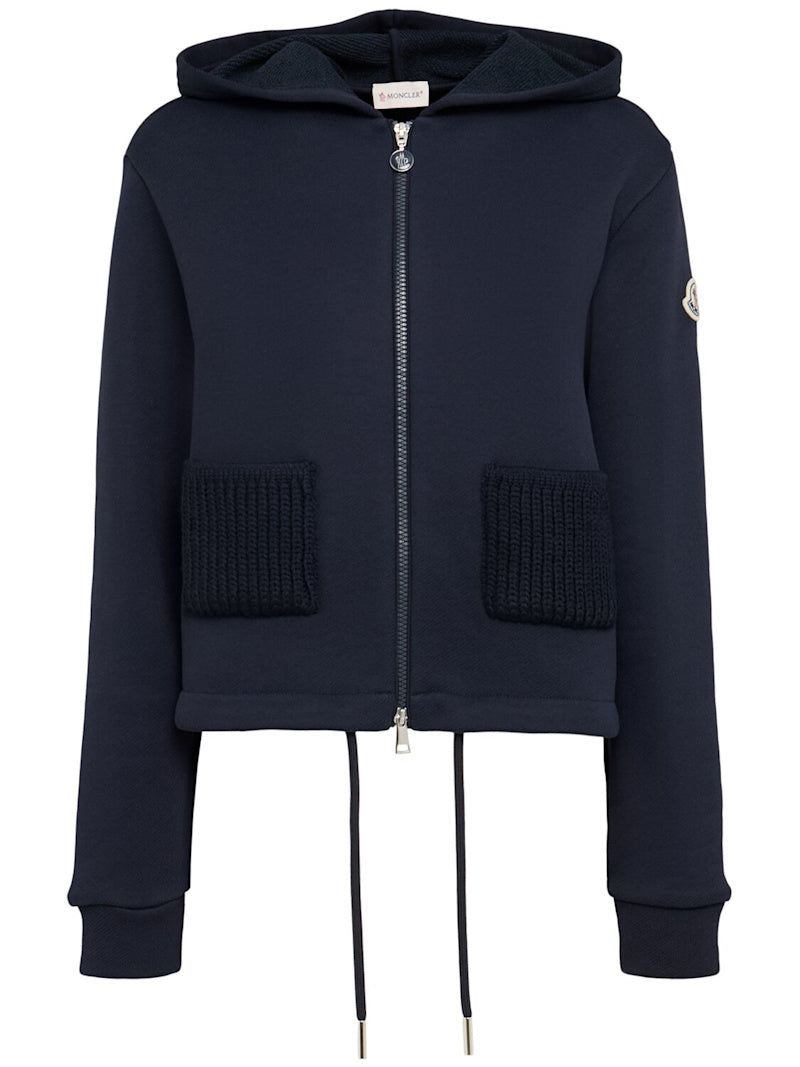 Moncler Hoodie aus Baumwollmischung
