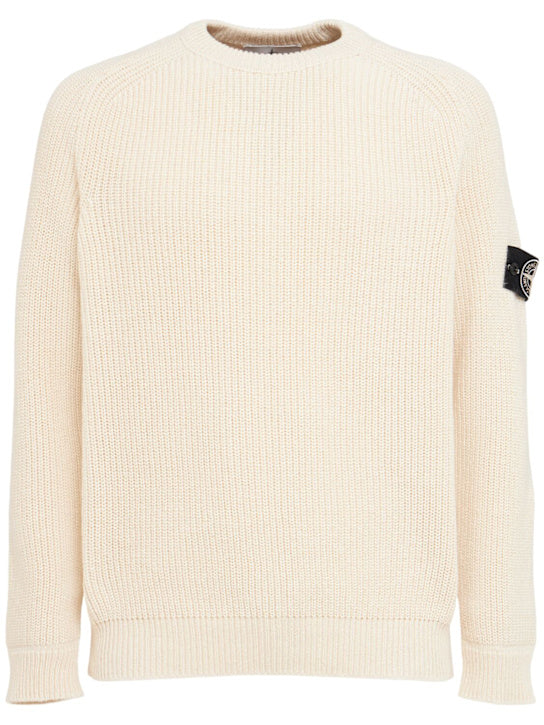STONE ISLAND Strick Creme