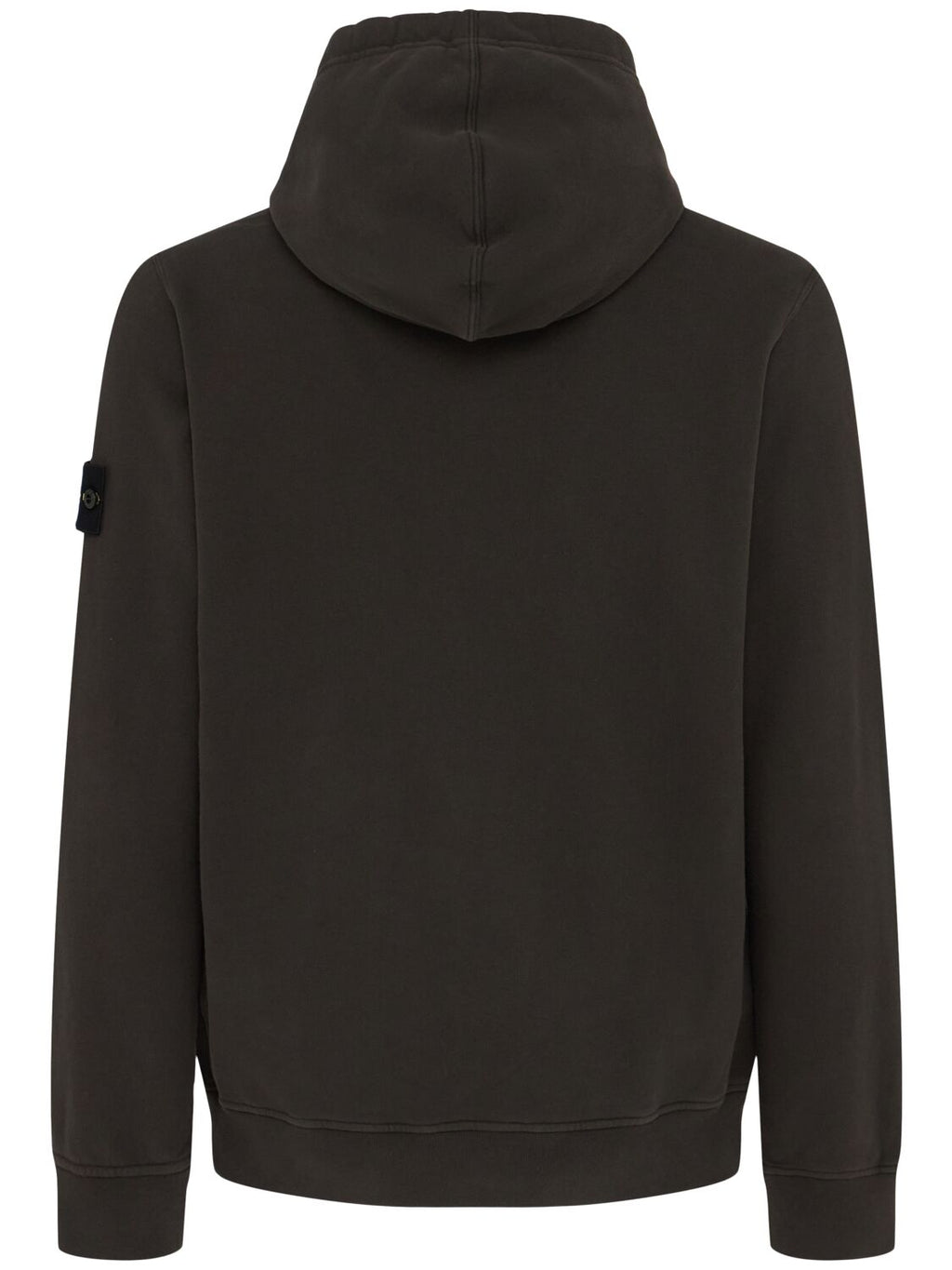 STONE ISLAND Zip-Hoodie Schwarz