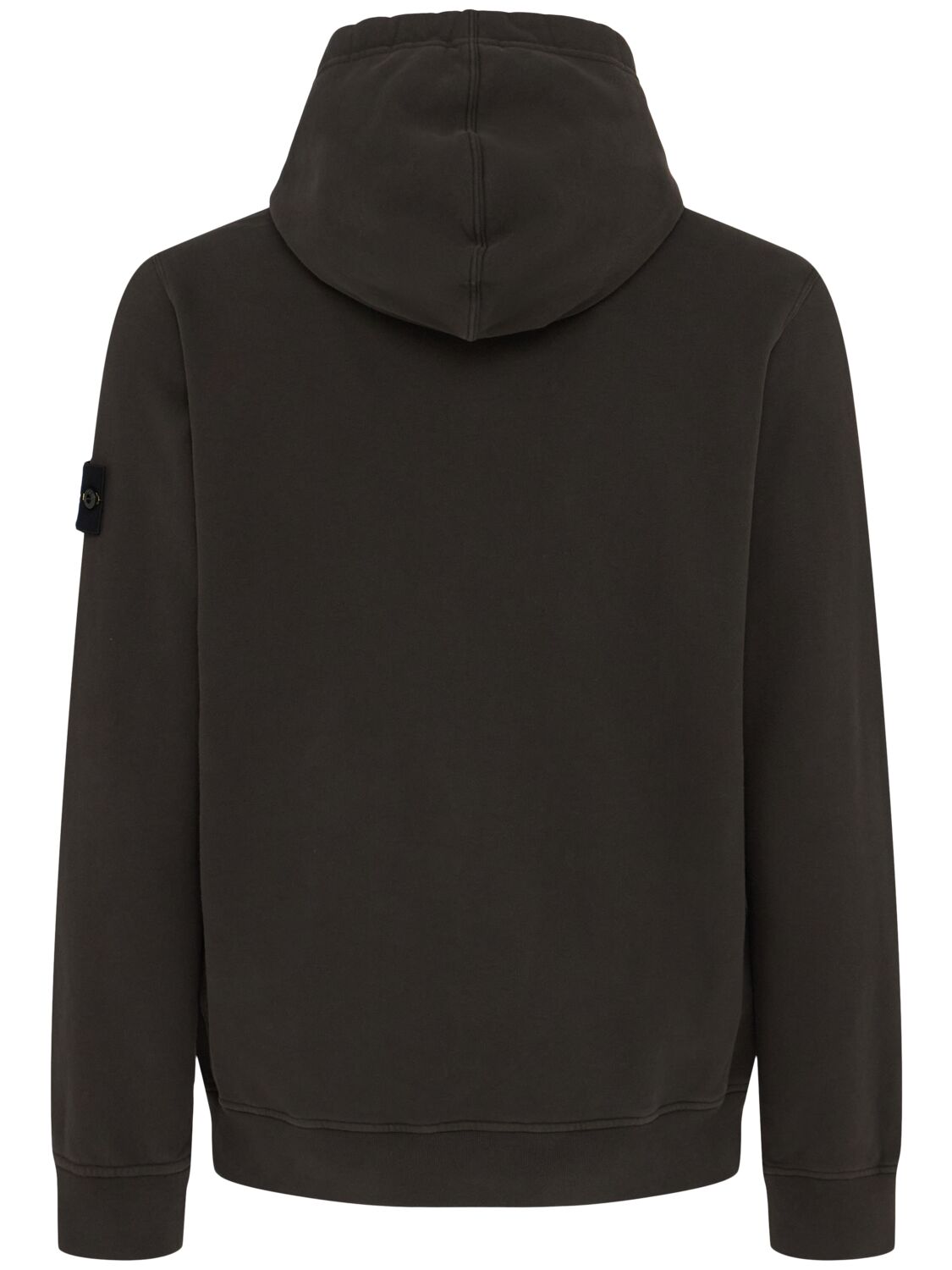 STONE ISLAND Zip-Hoodie Schwarz