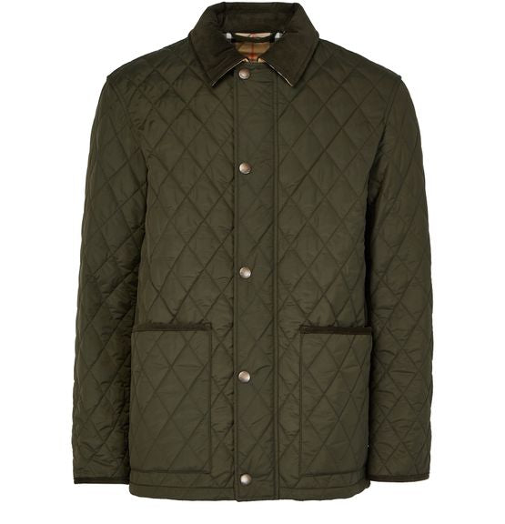 BURBERRY Gesteppte Herrenjacke aus Nylon