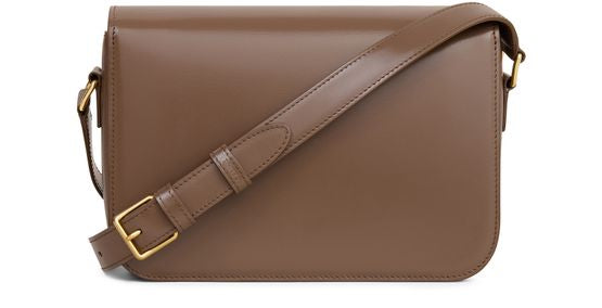 CELINE Mittelgroße Triomphe Tasche Brown
