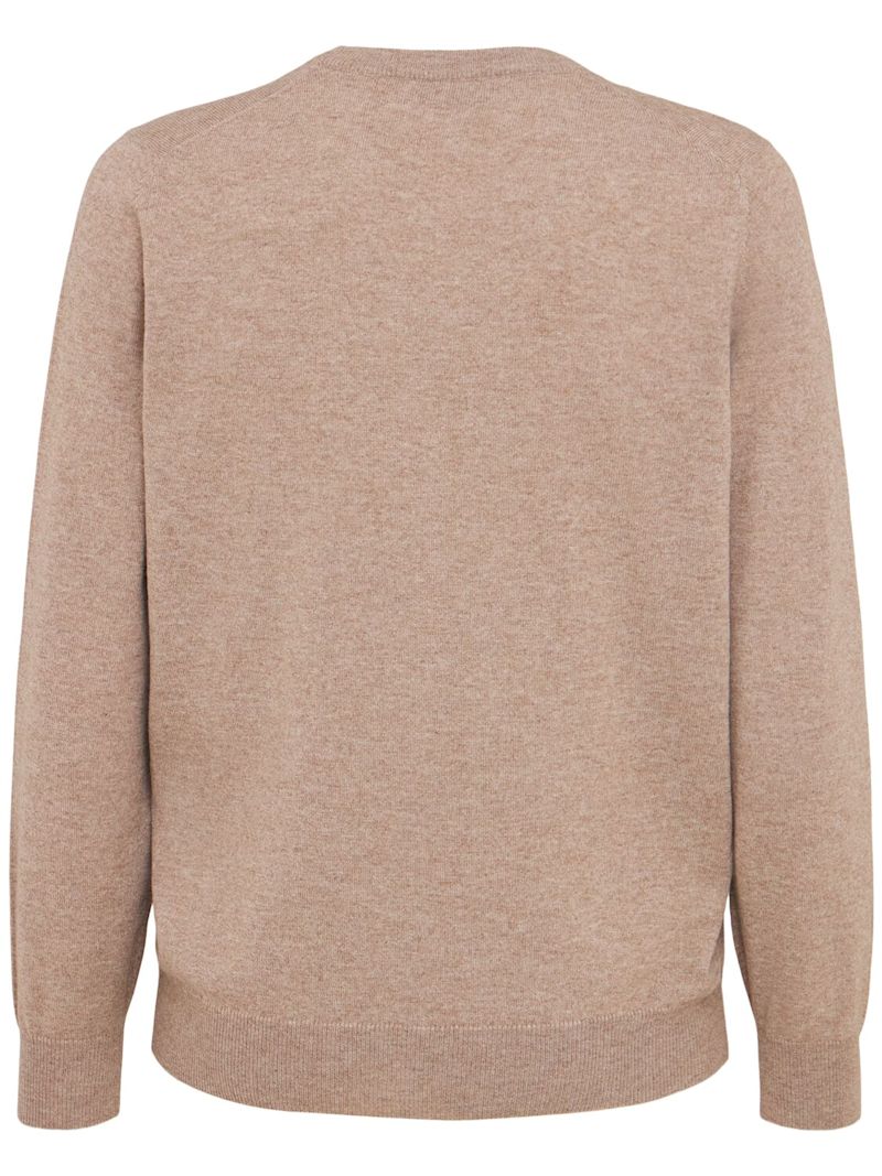 Brunello Cucinelli Strickpullover aus Kaschmir Braun