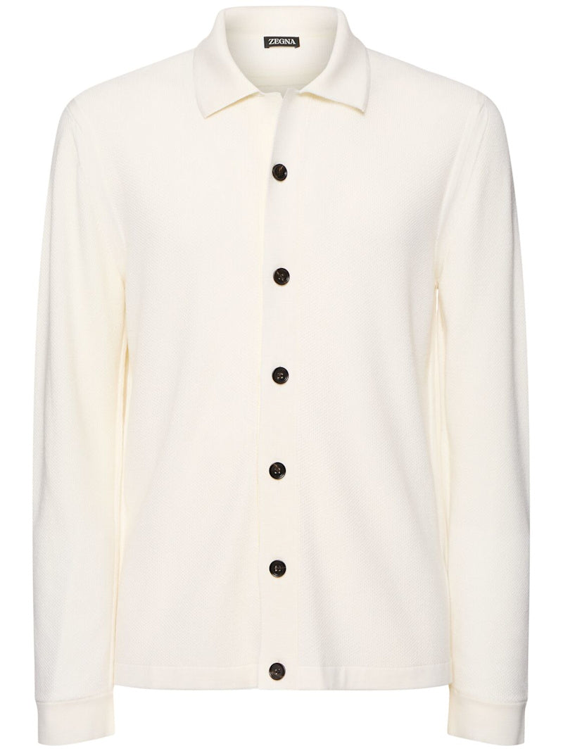 Zegna Pure wool shirt