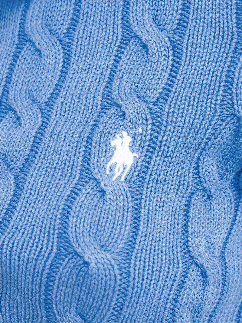 Polo Ralph Lauren Polohemd aus Baumwolle mit Logo Blau