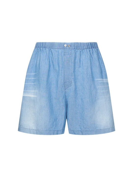 ACNE STUDIOS Chambray-Shorts