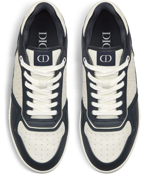 DIOR B27 Low Top Sneakers Blau Beige