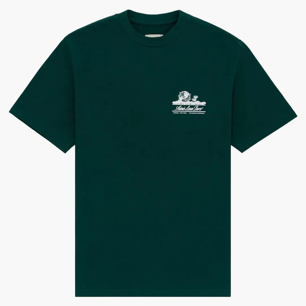 Aime Leon Dore Unisphere Short-Sleeve Tee Green