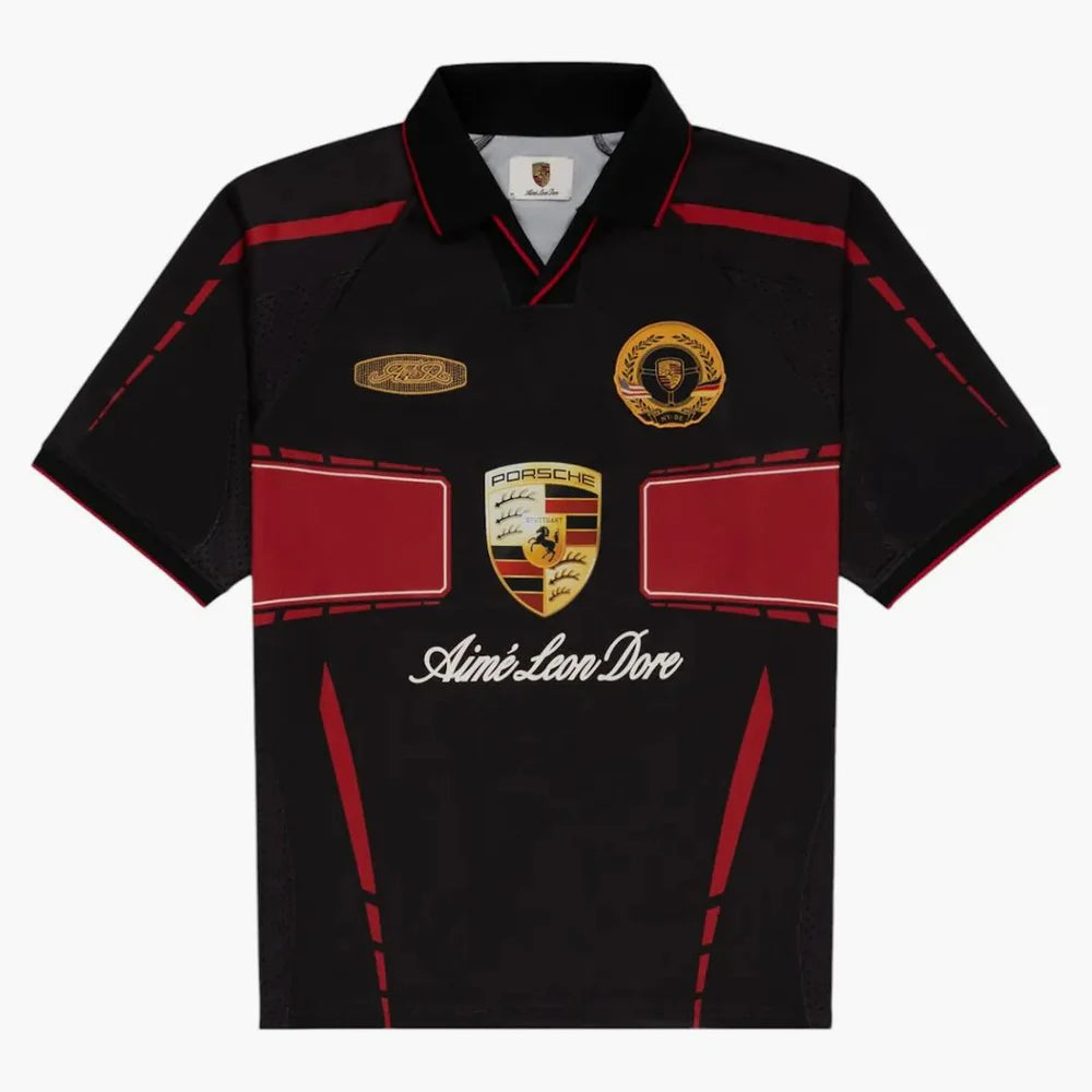 Aime Leon Dore x Porsche 993 Turbo Team Jersey Black