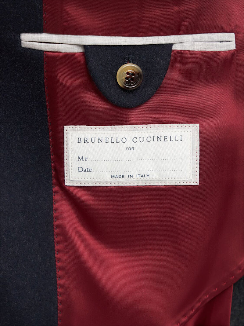 Brunello Cucinelli Doppelreihiger Kolani aus Wolle