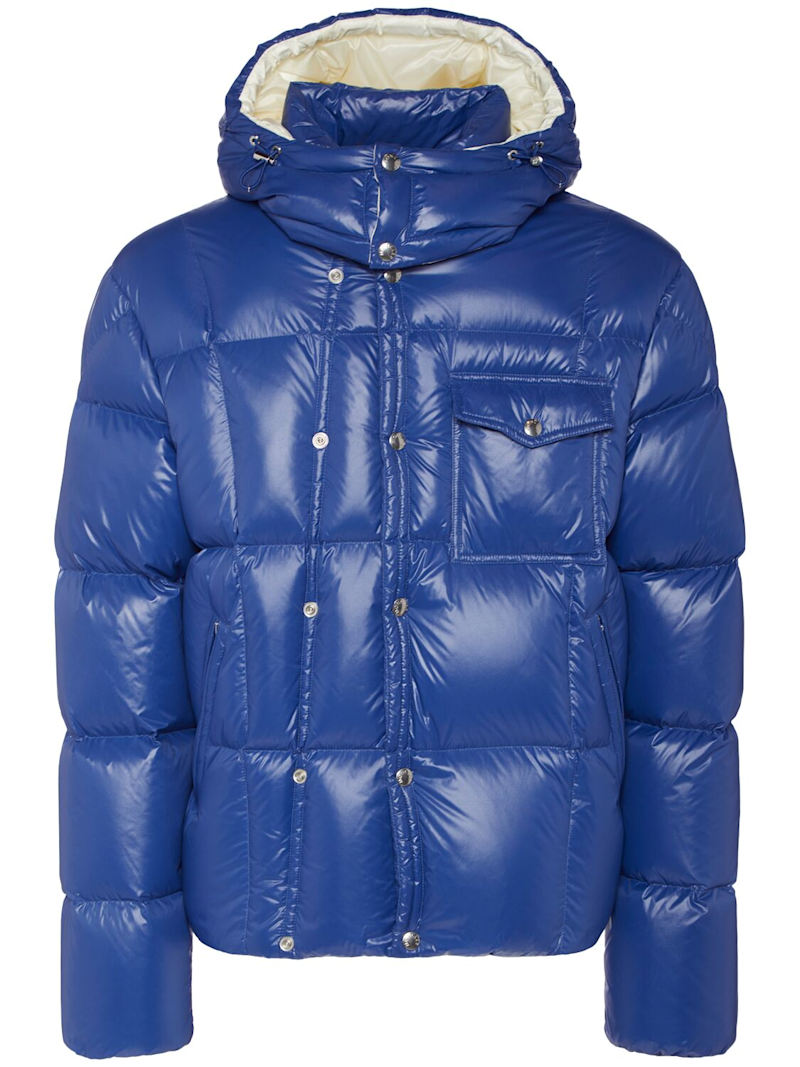Moncler Kurze Nylon-Daunenjacke „Serfanto“